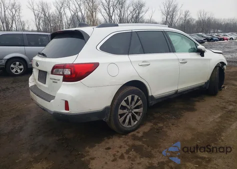 2017 Subaru Outback Touring z USA, uszkodzony, nr VIN 4S4BSETCXH3435314